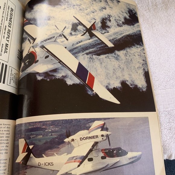 Private Pilot Aviation Magazine  March 1990 Flight Aircraft Waterplanes Airplane - Picture 7 of 8